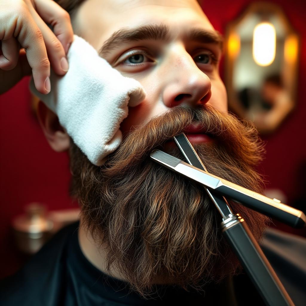Bald Head Razor Shave